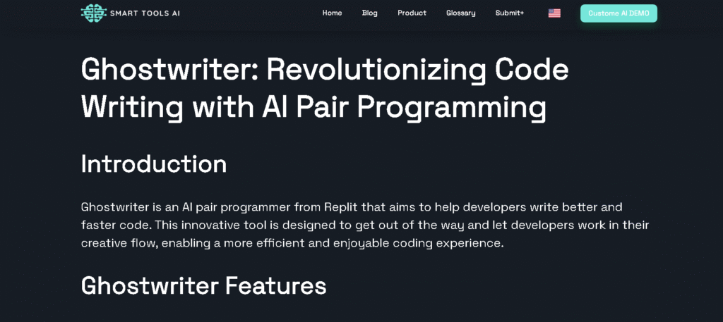 Replit Ghostwriter AI explaining Python loop with comments.
