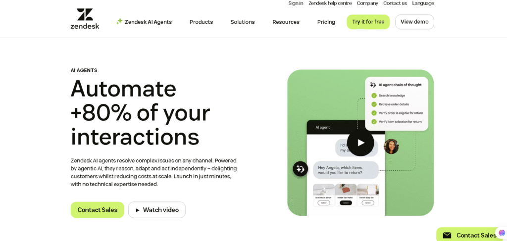 Ultimate.ai dashboard showing AI customer support automation for Ultimate.ai vs Ada