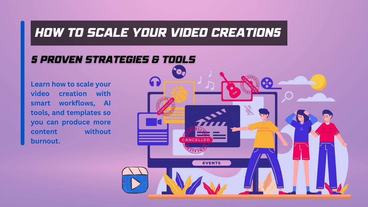 Scale Your Video Creation: 4 Proven Strategies & Tools