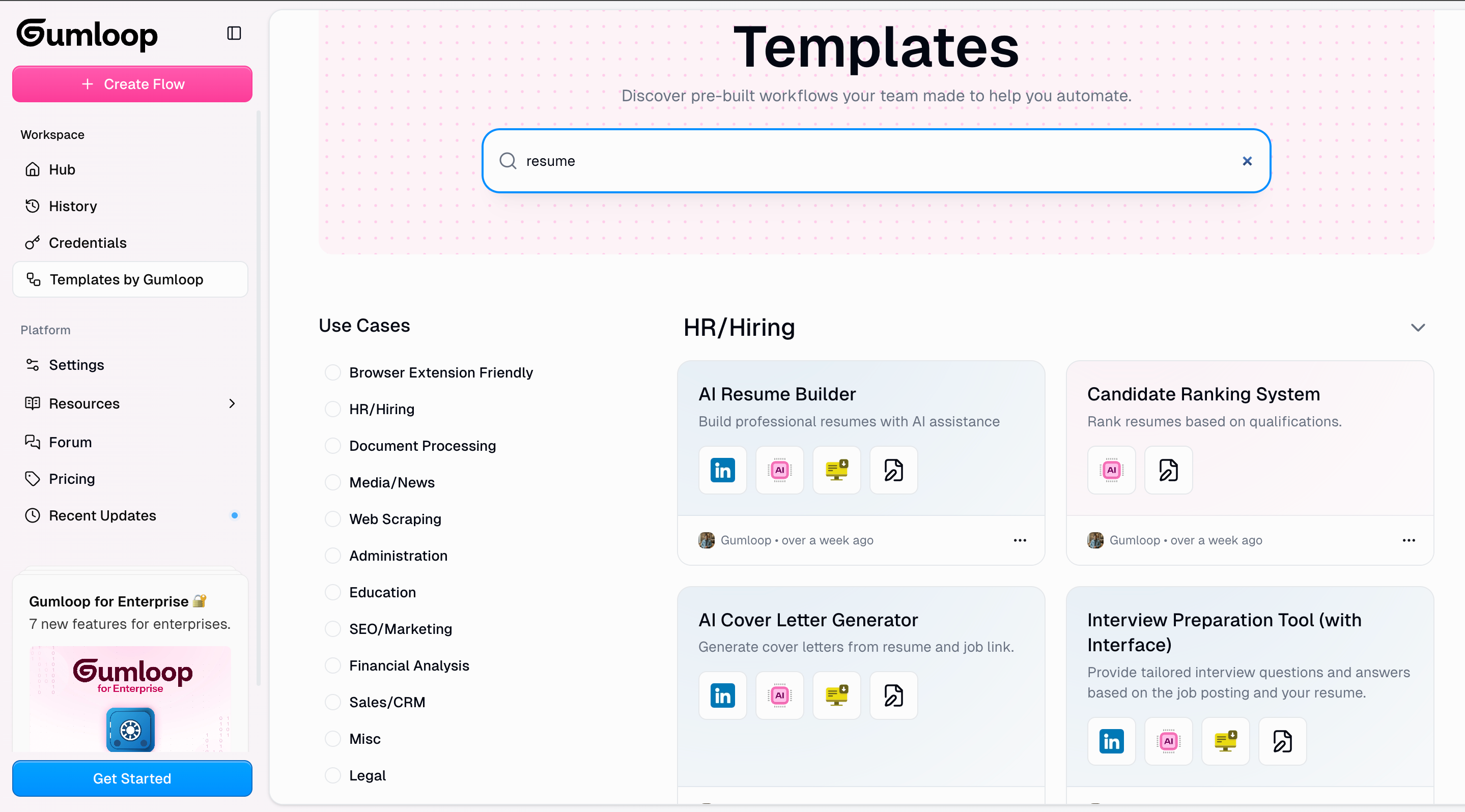 Gumloop - Smart automation made easy with no-code solutions.