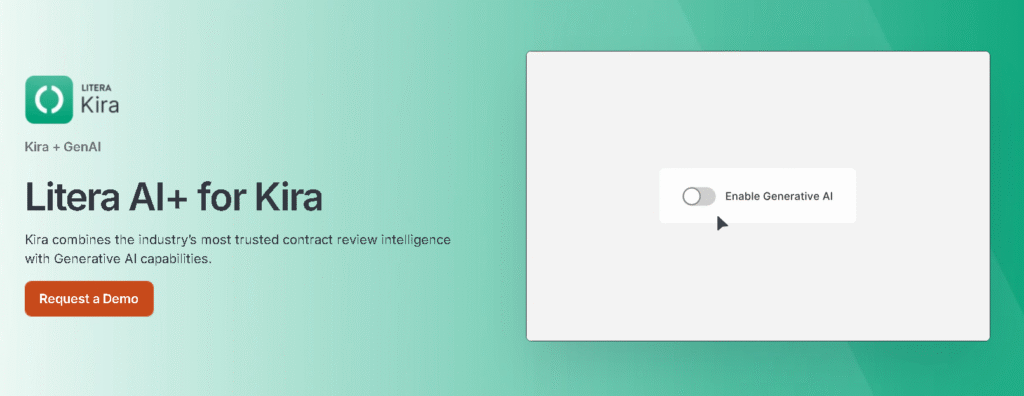 Generative AI marketing personalization dashboard for enterprises.