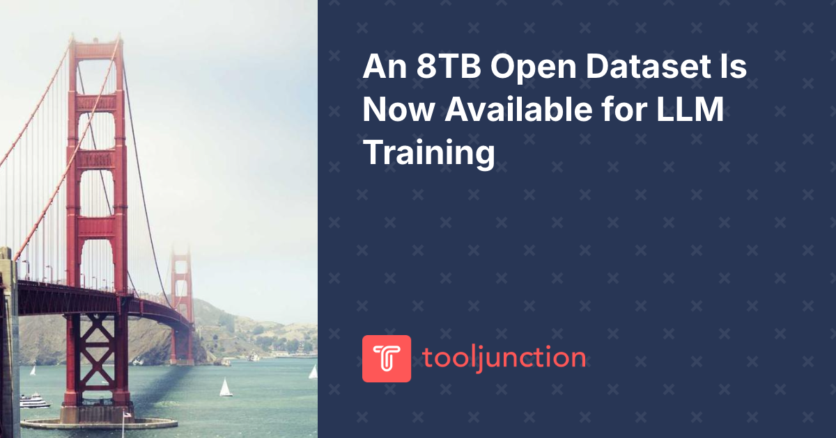 An 8TB Open Dataset Is Now Available for LLM Training – Built Entirely from Public and Openly Licensed Sources