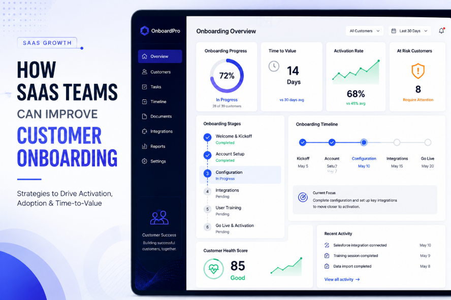 How SaaS Teams Can Improve Customer Onboarding