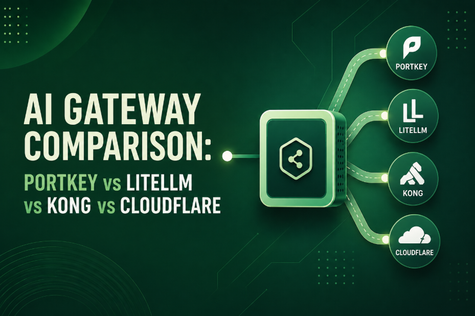 AI Gateway Comparison: Portkey vs LiteLLM vs Kong vs Cloudflare