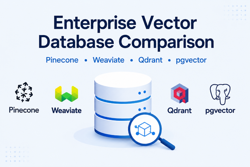 Enterprise Vector Database Comparison: Pinecone, Weaviate, Qdrant, pgvector